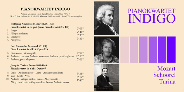 PIANOKWARTET INDIGO; 2009